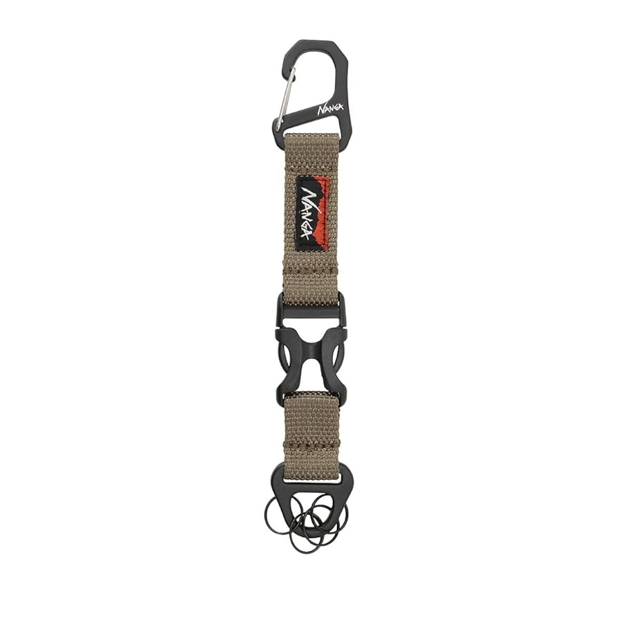 Amazon.co.jp: ナンガ NANGA CARABINER KEY HOLDER カラビナ
